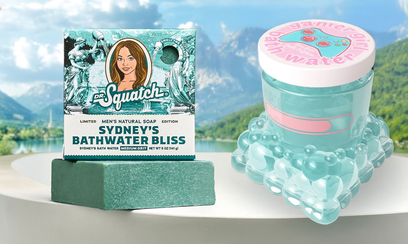 Sydney Sweeney Zeep en Belle Delphine Badwater